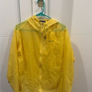 Patagonia Bright Yellow Hooded Jacket